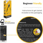 LED Dog Nail Clippers with Light, Trimmers with Protective Guard, Quick Sensor, Safety Lock and Nail File - Suitable for Large and Small Dogs & Cats (Yellow, LED)