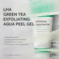 MOTHER MADE LHA Green Tea Exfoliating Aqua Peel Gel, Pore Care, Gentle Facial Exfoliator, Dead Skin Remover, Natural Cellulose for Peeling, Vegan, Korean Skincare, 2 Pack (100ml / 3.38 fl.oz)