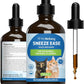 Pet Wellbeing Sneeze Ease for Cats - Occasional Sneezing, Seasonal Allergies, Nose and Eye Discomfort, Eyebright, Nettles - Veterinarian-Formulated Herbal Supplement 4 oz (118 ml)