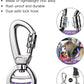 AUBELL Dog Seat Belt for Car,Updated 3-in-1 Adjustable Reflective Bungee Heavy Duty Dog Car Harness Tether with Clip Hook Latch & Buckle,Swivel Zinc Alloy Carabiner,Purple