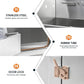 Albott 34 Inch Stainless Steel Dog Washing Station with Non-Slip Steps, Sprayer, Faucet, Tow Rope – Professional Pet Bathtub for Small Dogs, Great for Home, Garage, Salon (Left Door)