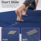YOTTOY Large Yoga Mat (75 * 52 * 1/2inch),Extra Wide TPE Exercise Mat,Non-Slip Workout Mat for Pilates, Fitness, Barefoot, Home Gym Studio with Strap and Towel