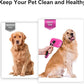 Self Cleaning Slicker Brush for Shedding Long Short Haired Dogs & Cats, Remove Loose Tangling Knot Undercoat Fur Mats, Grooming Brush with Retractable Bristles for Small Medium Large Pet, Pink