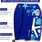 Goplus 41''/37''/33'' Lightweight Body Board for Beach, Surf Board with EPS Core, XPE Deck, HDPE Slick Bottom, Wrist Leash, Bodyboard for Kids Adults Surfing