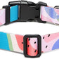 Mercano Adjustable Dog Collar - Special Design Patterns, Soft Nylon Comfortable Durable Pet Collar for Small Medium Large Dogs (L, Watermelon)