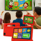 10.1 Inch Kids Tablet with Shockproof Case | Android 14, 64GB+8GB RAM, 12H Battery | Parental Control, Google Kids Space & Preloaded Educational Apps | WiFi 6, HD Display, Ages 3-12