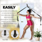 Pilates Stretching Strap with Door Anchor - Flexibility Equipment for Pilates Practitioners - Ideal for Improving Leg Flexibility, Core Stability, and Posture Alignment at Home