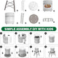 109PCS Farm Animals Toys Set Comes with Barn, Rice Storehouse, Rice Trolley, Milking shed, Farmer, Fence - Playset for Kids Toddlers Boys Girls 5+ Years Old