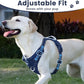 No Pull Dog Harness, Reflective Puppy Vest for Small Medium Large Sized Dog(Prussian Blue,XL)