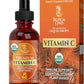 Tropical Oasis USDA Organic Liquid Vitamin C Drops for Adults & Kids | Supports Healthy Immune System | 98% Absorption Rate | Vegan | Non-GMO | Gluten Free | 60 Servings