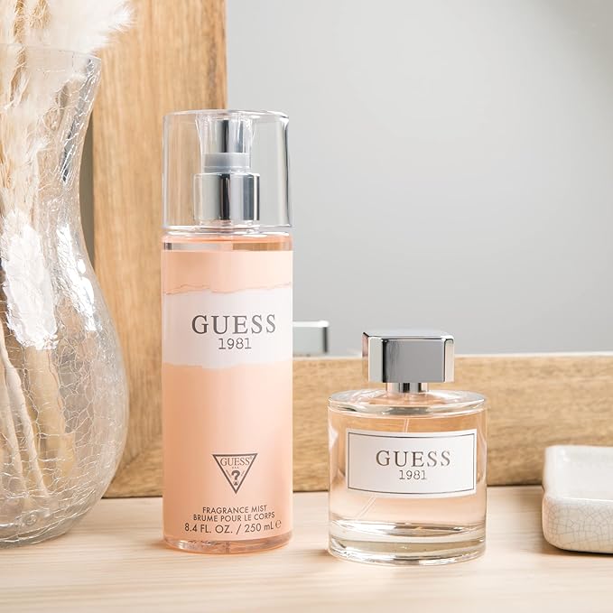 Guess 1981 Eau De Toilette Perfume Spray for Women, 3.4 Fl. Oz.