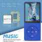 AGPTEK A02PL 64GB MP3 Player, 70 Hours Playback Lossless Sound Music Player, Supports up to 128GB(Deep Blue)