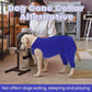 Nanaki Dog Wound Care Shirt, Leg Sleeves to Stop Licking Rear Leg and Abdomen, Surgery Suit for Female Spay, Onesie for Surgery Female, Surgical Recovery Suit Wound Heal Clothes