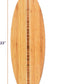 Totally Bamboo Surfboard Shaped Bamboo Wood Cutting Board and Charcuterie Serving Board, 23" x 7-1/2"