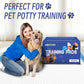 100 Counts XL Puppy Pee Pads 30x36 Inch | Super Absorbent Leak-Proof Dog Training Pads with Odor Control | Quick-Dry Potty Pads for Dogs & Cats