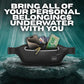 DRENCH 2-Pack Waterproof Fanny Pack | Submersible Dry Bag Waist Pack | Phone Pouch for Swimming, Boating, SUP, Snorkeling | Underwater Floating Belt Bag | IPX8 Waterproof Case