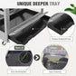 Ferret Cage Rat Cage Indoor Outdoor, Large Guinea Pig Cages with 4 Levels, Wooden Chinchilla Cage with Wheels for Hamster, Chameleon, Gerbils and Other Small Animals Anti-Chewing
