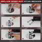 Boxerpoint Speed Bag Swivel Kit - Small Silver 360° - Mounting Hardware & Swivel Clip for Boxing Equipment