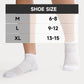 BAMBOO COOL Men's Ankle Socks Athletic Cushioned Moisture Wicking, Running Socks Arch Support Breathable, Heel Tab 8 Pack