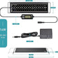 hygger Auto On Off LED Aquarium Light, Full Spectrum Fish Tank Light with LCD Monitor, 24/7 Lighting Cycle, 7 Colors, Adjustable Timer, IP68 Waterproof, 3 Modes for 12"-18" Freshwater Planted Tank