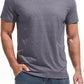 VEIISAR Premium V Neck T Shirts for Men - Modern Fitted Tees Vneck Undershirts
