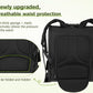 Pecute Pet Carrier Backpack, Large Cat Carrier Backpack, Expandable Cat Backpack with Breathable Mesh for Medium Large Cats, and Small Dogs, Dog Backpack Carrier for Travel Hiking Black