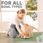 Dog Food Mat - 28x18 Raised Edges Dogs Mat for Food and Water Prevent Spill, Waterproof Cat Food Mats Protect Floors, Easy Clean Dog Bowl Mats for Food and Water, Silicone Pet Feeding Placemats Green