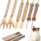 TINDTOP Catnip Chew Toys for Cats, 12 Pack Natural Silvervine Sticks for Kittens Teeth Cleaning, Matatabi Dental Care, Increase Appetite, Calm Cat Anxiety and Stress, Aggressive Chewers Cat Dental Toy