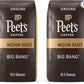 Peet's Coffee, Medium Roast Ground Coffee - Big Bang 10.5 Ounce Bag (Pack of 2)