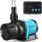 1250gph Aquarium 24V DC Water Pump with Controller, Submersible and Inline Return Pump for Fish Tank,Aquariums,Fountains,Sump,Hydroponic,Pond,Freshwater and Marine Water Use (32W,13.1FT)