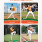 VEVOR Pitching Mound, Baseball Game Mound, Indoor/Outdoor Pitching Practice and Training Equipment, Softball Pitching Aids with Antifade Turf and Pitching Rubber