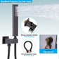 Oil Rubbed Bronze Shower System Digital Display Shower Set with Handheld Spray, 12 inch Ceiling Mounted Shower Head and 8 inch Wall Mounted Shower Head