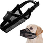 Crazy Felix Nylon Dog Muzzle for Small Medium Large Dogs Poodle Labrador Golden Retriever Doberman, Air Mesh Breathable and Drinkable Pet Mouth Guard for Anti-Biting Chewing Scavenging(Black,M)