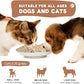 Freeze Dried Raw Cat and Dog Treats, Healthy Limited Ingredient Chicken Cube Weight Control Traing Treats for Small Dogs Cats 5 Ounce