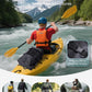 ECOHUB Waterproof Backpack for Women Men, 30L Roll-Top Closure Heavy Duty Dry Bag for Travel with IPX8 Waterproof Phone Case