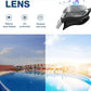 ZIONOR G1 Polarized Swimming Goggles for Unisex Adult Women Anti Fog 100% Anti UV Diving Goggles
