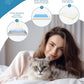 KONE 45 Count Litter Box Liners, Pet* Scoopfree Self-Cleaning Box Liners, Automatic Kitty Litter Bags, Thickened & Leak-Proof Drawstring Cat Litter Waste Bags, Disposable Refill Tray Rectangle Bags
