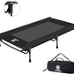ONETIGRIS Elevated Dog Bed, Outdoor Dog Cod Large Raised Dogs Bed with Chew Proof Mesh, No-Slip Portable Dogs Cot Bed for Indoor & Outdoor Portable