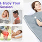 Sauna Blanket Infrared Zipper Oxford Cloth Upgraded Version Professional Detox & Heat Therapy Blanket with Remote (US 110V,71×32 Inches)