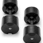 NÜOBELL® Adjustable Dumbbell Set, 5-50 LB or 5-80 LB, Easy Twist 2024-25 Model, All-In-One Weights Set (Pair) for Home, Original Manufacturer