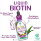 Maximum Strength Liquid Biotin Drops w/ 12,500 MCG – Best Vitamins for Fast Hair Growth, Reduced Hair Loss, Healthy Skin & Strong Nails -5X More Potent Than Pills– Max Absorption, Vegan– 4oz, 30 Serv