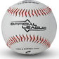 CHAMPRO CBB-90 Durahide Cover Baseballs in a Black Bucket – 30 Balls and one Rods Can Sleeve Included