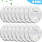 Cat Fountain Filter, 16 Pcs Cat Water Fountain Filters Replacement, 3-Filtration System Round Carbon Filters Compatible with 81oz / 2.4L Round Automatic Pet Dog Water Fountain Dispenser