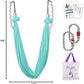 F.Life Aerial Silk Yoga Hammock & Swing for yoga Inversion,Strength training,starter hardware kit