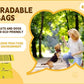 Dog Poop Bag, Biodegradable, Waste Bags with Dispensers, Guaranteed Leak Proof and Extra Thick, Certified Home Compostable, Plant-Based Dog Waste Bags, Eco-Friendly, 240 counts 16 rolls (Yellow, 16)