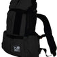 K9 Sport Sack Air 2 - X-Small, Jet Black - Ideal for Dogs with 9-12” Back Length - Durable, Breathable Backpack-Style Carrier - Perfect for Walks, Short Hikes & Public Transportation