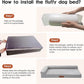 Orthopedic Dog Bed Medium Size Dog, 3 Inch Memory Foam Pet Bed for Small and Medium Dogs, Washable Removable Cover, Nonskid Bottom, Waterproof, 30x20 Inches S Light Grey