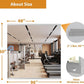 ROOMTEC Workout Mirrors for Home Gym 60"x48"-2 PCS, Large Wall Mirror Full Length for Fitness, Yoga, Big Wall Mounted Frameless Glass Mirror for Garage, Dance Studio, Bedroom