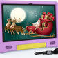 Tablet for Kids 10.1 inch Android 14, 8GB+64GB(TF 1TB) 6000mAh Kids Tablet WiFi6 Parental Control,Face Unlock, 1280 * 800 HD Screen (Purple)