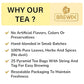 BREWIX, Dandelion Root Detox Tea (25 Pyramid Tea Bags) Caffeine-Free Herbal Blend with Ginger, Tulsi & Turmeric | Supports Liver Health & Gentle Cleanse | Natural & Refreshing | Direct from Source
